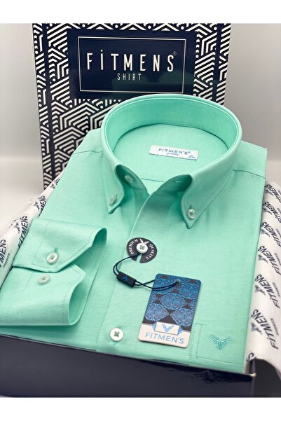 Fitmens Classic Long Sleeve Cotton Collared Buttoned Gift Boxed Easy-Iron Men...
