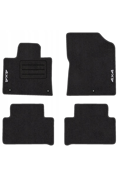 NO BRAND COVORAȘE DIN VELUR CU BRODERIE 4X4 PENTRU Kia Sorento III (2014-2020...