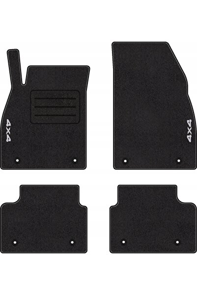 NO BRAND Covorașe auto cu logo 4x4 pentru Opel Insignia A (2008 - 2017) set c...