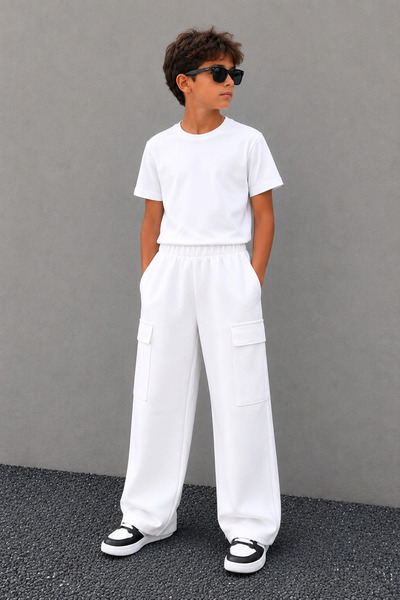 haha Cargo Pocket Sweatpants for Boys