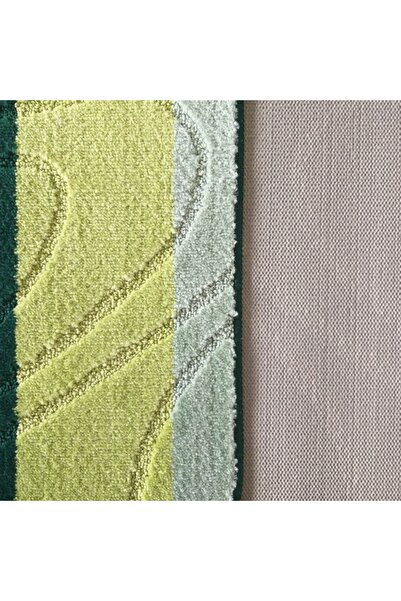 NO BRAND Covor de baie 05 verde Set 50cmx80cm 40cmx50cm
