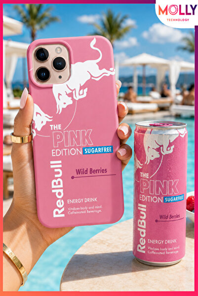 Molly iPhone 13 PRO MAX İçin Pamuk Şeker The Pink Edition Desenli İçi Kadife ...