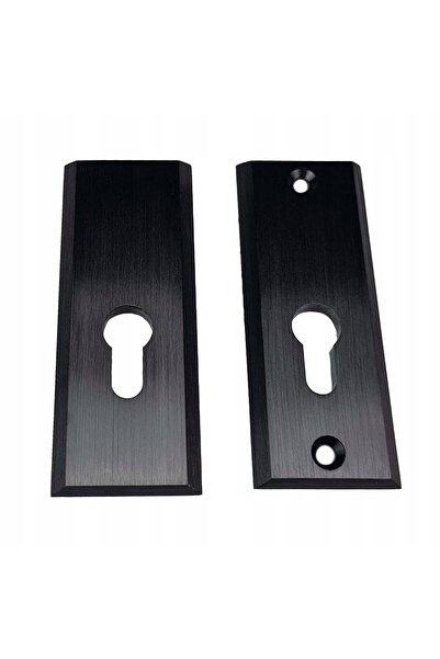 NO BRAND Semn rozetă externă Domino SHARK negru 115mm scurt