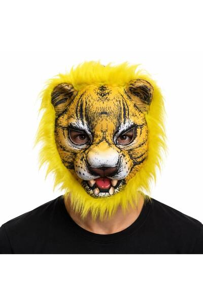NW NessiWorld Yellow Maneed Tiger Eva Mask