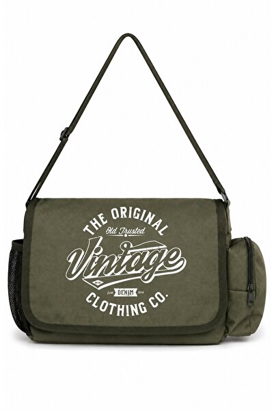 SEVBANO Vintage Design Printed Unisex School, Sports, Office Multi-Purpose Me...