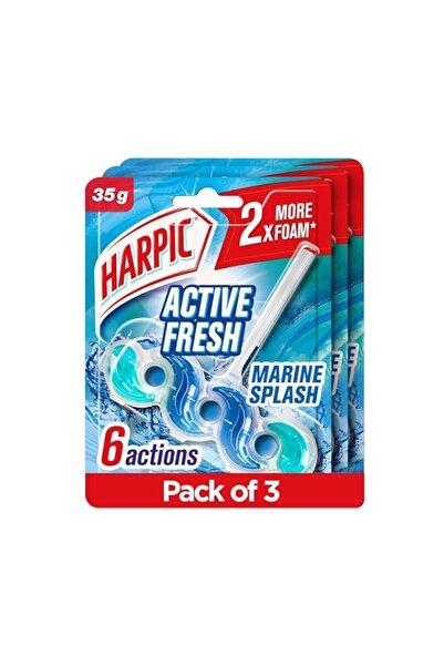 Generic Brand Harpic Active Fresh Water Toilet Cleaner Rim Block, Marine Spla...