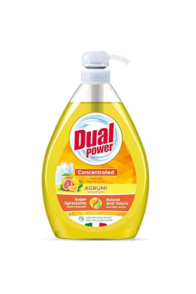 Generic Brand Dual Power Citrus Concentrated Washing Up Gel – Powerful Degrea...