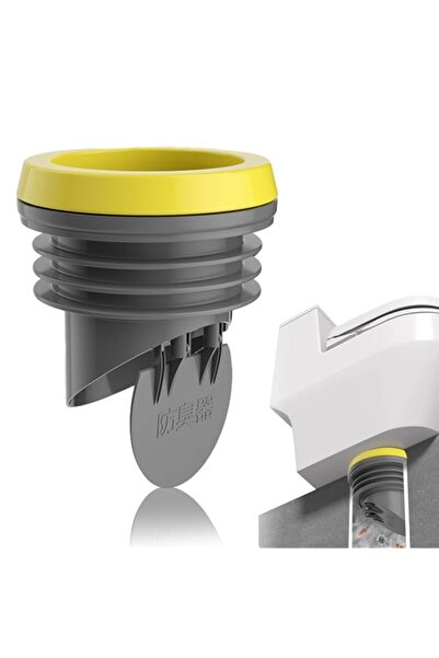 Generic Floor Drain Backflow Preventer, Universal Fit for 3.2-4 Inch Waste Li...
