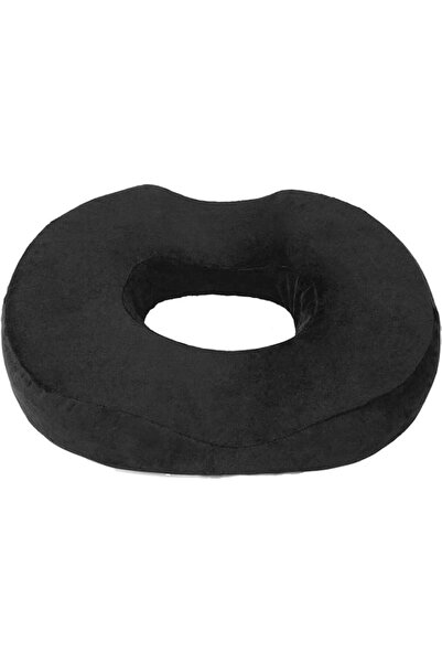 Generic Orthopedic Memory Foam Donut Seat Cushion, Black, Ergonomic Design wi...