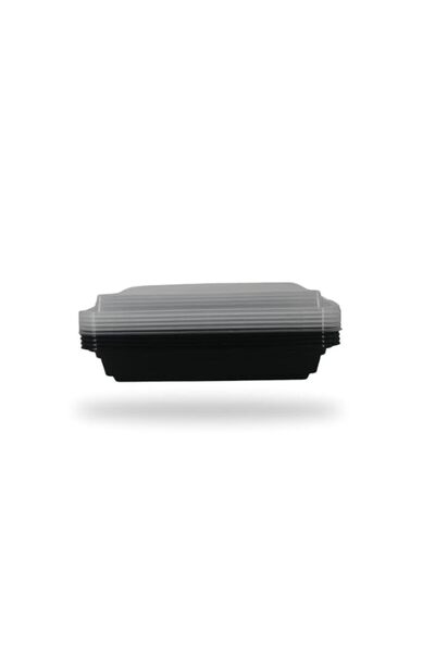 Generic 32oz (900ml) Black Base Microwavable Food Container with Lid – 1 x 10...