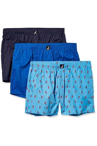 Generic Nautica mens Cotton Woven 3 Pack Boxer Boxer Shorts