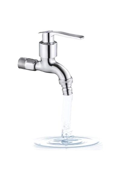 Generic Hasanat Essentials Washing Machine Tap – Wall-Mounted Water Tap Adapt...