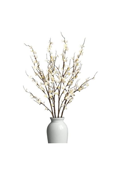 Generic Brand Bukela 4 PCS Artificial Plum Blossom Party Decorations Fake Che...