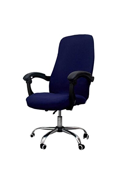 Generic Melaluxe (Large, Navy) - Office Chair Cover - Universal Stretch Desk ...