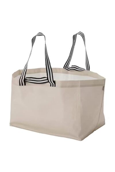 Generic I-K-E-A GoRSNYGG Shopping Storage Bag Large Light Beige polypropylene...
