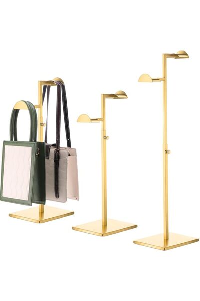 Generic Brand Hicarer Stainless Steel Purse Display Stand Adjustable Height H...