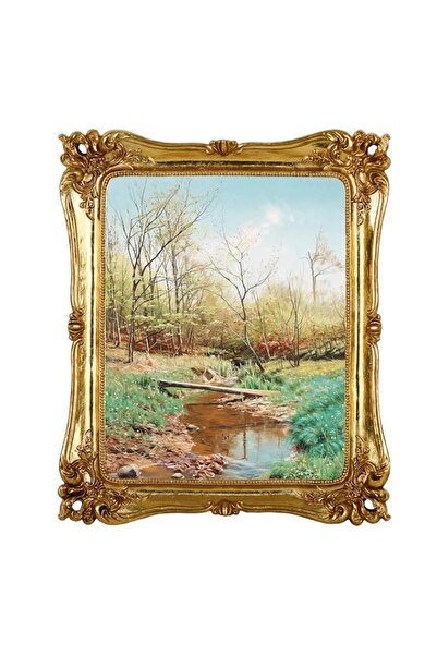 Generic Brand Funly mee Vintage 8x10 Picture Frame Antique Gold Photo Frame f...