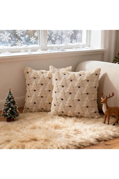 Generic Brand Pack of 2 Corduroy Decorative Throw Pillow Covers 18x18 Inch So...