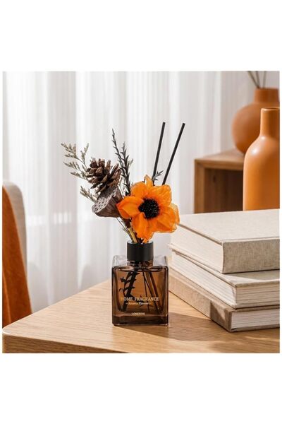 Generic Brand 100ML Reed Diffuser Set with Dried Flowers – Long Lasting Home ...