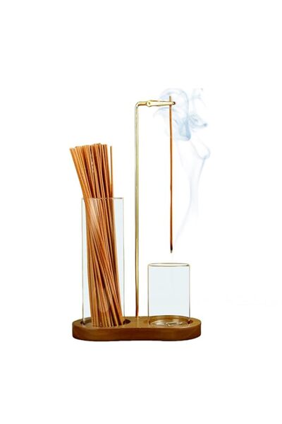 Generic Brand PINKE 2 in 1 Incense Holder for Sticks, Aroma Candle Holder, An...