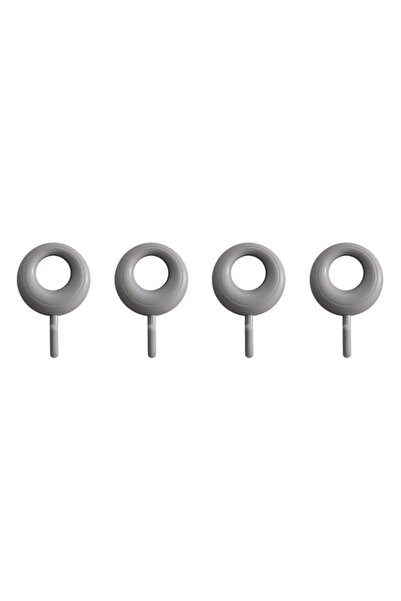 Generic Tazweeq 4Pcs Creative Adhesive Key Hooks, Wall Mounted Hook for Towel...