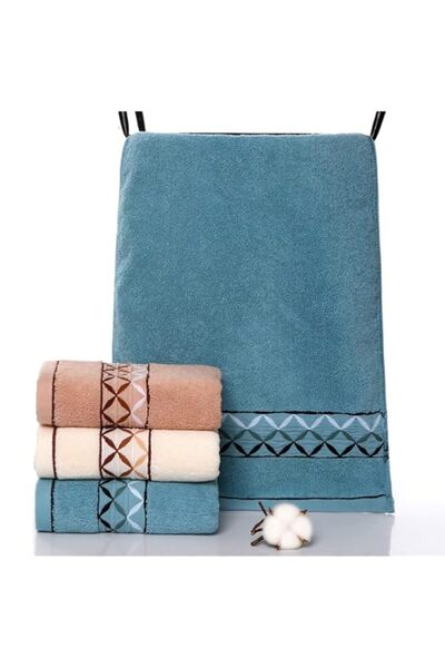 Generic Hand Towels, 4 Pcs 100% Cotton Face Towels Ultra Soft and Highly Abso...