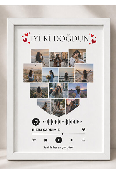 Sultan magnet hediyelik Kişiye Özel Fotoğraflı A4 Ahşap Çerçeve – Sevgiliye, ...