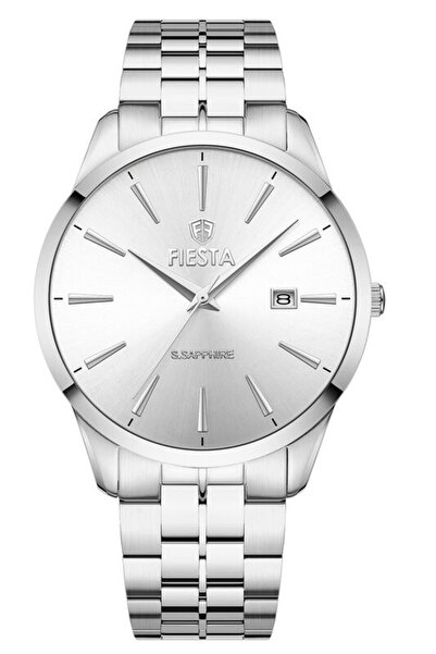 Fiesta F26001M Men's Wristwatch with Steel Strap