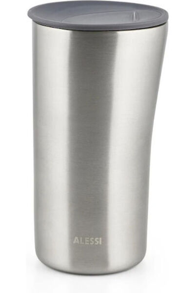 Alessi Ανοξείδωτο Θερμός 330ml με Γυάλινο Εσωτερικό