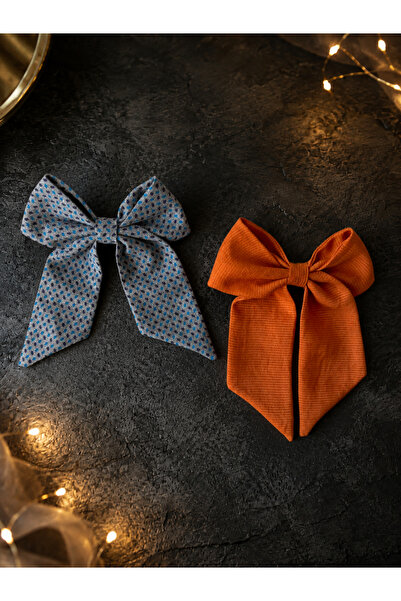 vikivin bebe Set of 2 Large Bowknot Automatic Hair Clips for Women and Childr...