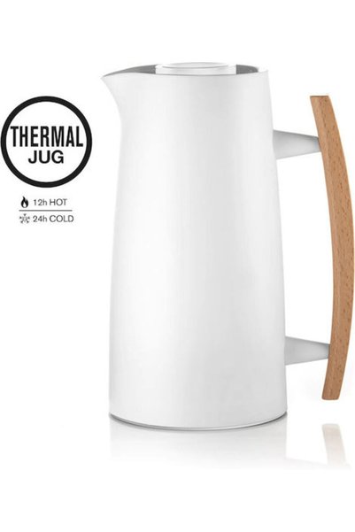 MARVA Ριβιέρα 63 Θερμός Μπουκάλι Jug Πλαστικό / Γυάλινο 1L Λευκό Κωδικός: 125...