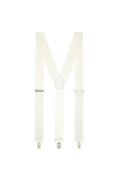 ButicCochet Atele albe, unisex pentru adulți, cu elemente de fixare metalice,...