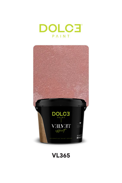 dolce boya Dolce Velvet Effect — Süet Dokulu Dekoratif Boya, Kadife Efekt Duv...