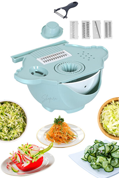 Shopura Multi-Functional Peeler and Slicer - Vegetable Peeler and Slicing Too...