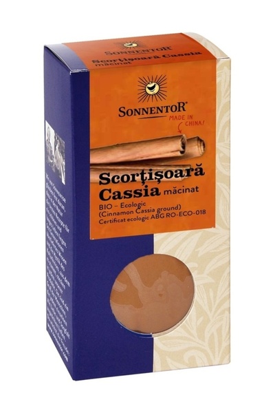 Sonnentor Condiment scortisoara cassia macinata 40g