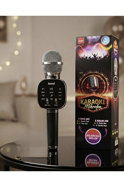Genel Markalar KARAOKE MİKRAFON ECO REVERB AYARLI 2 KALIN 2İNCE SES