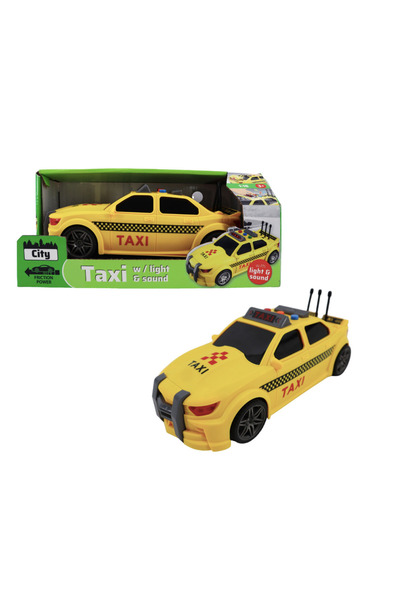 Impulse Mașină Taxi 112 cu Lumină și Sunet 1:16