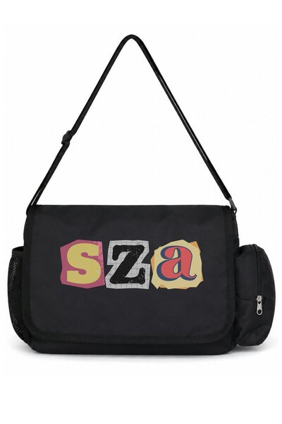 SEVBANO SZA Rapper Cântăreață Geantă multifuncțională unisex imprimată pentru...