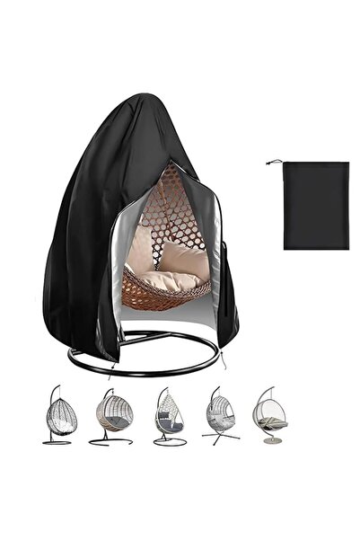 Generic Beauenty Waterproof Egg Chair Cover with Zipper & Buckle - Durable 21...