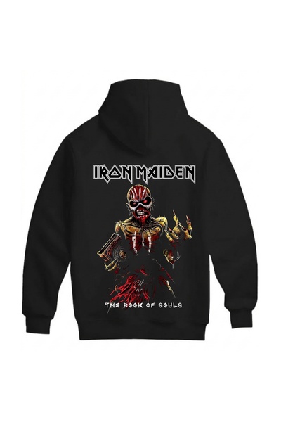 SVART WEAR Iron Maiden Printed Unisex Oversize 100% Cotton Sweatshirt