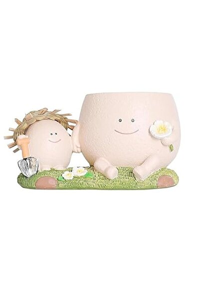 Generic Tazweeq Smiley Face Planter Pot for Plants, Cute Funny Unique Succule...