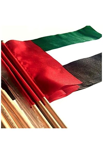 Generic PARTY TIME - 12 Pieces UAE National Day Logo Flag - Stitched in Stron...
