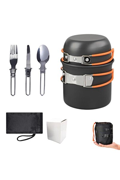 Generic Beauenty Complete Camping Kit With Tableware, Portable Utensils With ...