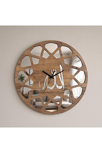 ERGEÇ TASARIM Seria NUR Ceas de perete decorativ din plexiglas cu oglindă, cu...