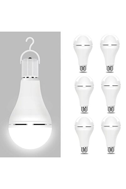 Generic NALACAL Emergency Rechargeable Light Bulbs LED 15W 80W Equivalent Sta...