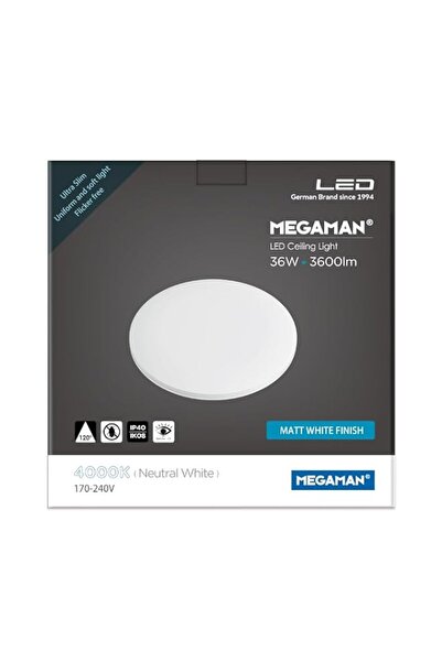 Generic Megaman Ceiling Light 36w 3600lm Cool White 4000k