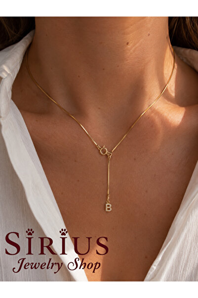 sirius jewelry 925 Gümüş | Zirkon Harfli Y Kolye