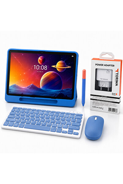 LENOVO Tab Kids 4/128GB 10.1 inç WUXGA Tablet + Kılıf + Kalem ZAEH0088TR+KLAV...
