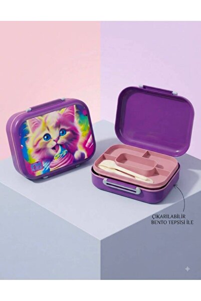 tüftürük Astral 2 Compartment Food Container