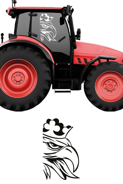 Stickir Scania Kartal Tır Sticker, Oto Sticker, Traktör Stciker 45X27 Cm-Sağ